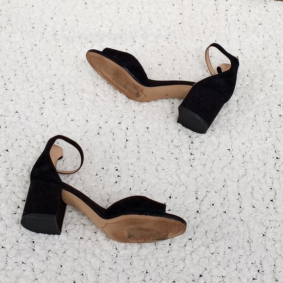 Sam Edelman Suede Susie d'Orsay Ankl Strap Sandal - Picture 6 of 6